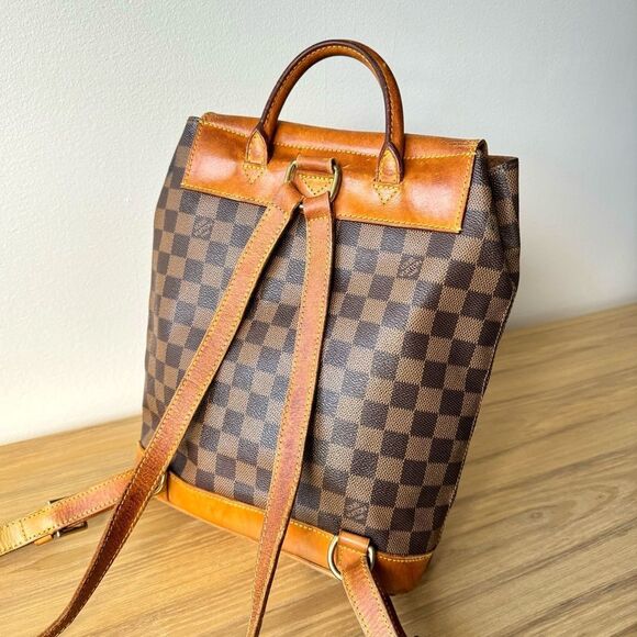 âś…AUTHENTICâś…LOUIS VUITTON DAMIER ARLEQUIN BACKPACK - Picture 6 of 17